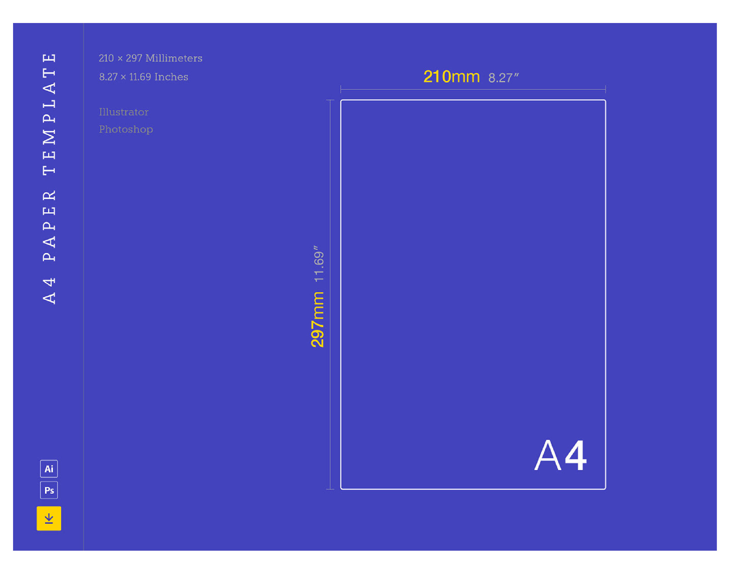 Full page advertising example